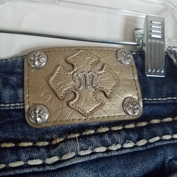 Miss Me Jeans Women Size 25 Capris Signature Cuffed - Picture 4 of 11